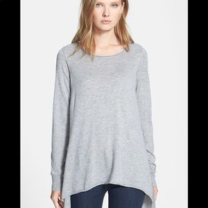 Joie top abstract hemline Sz Small